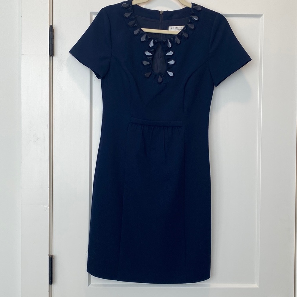Trina Turk navy dress